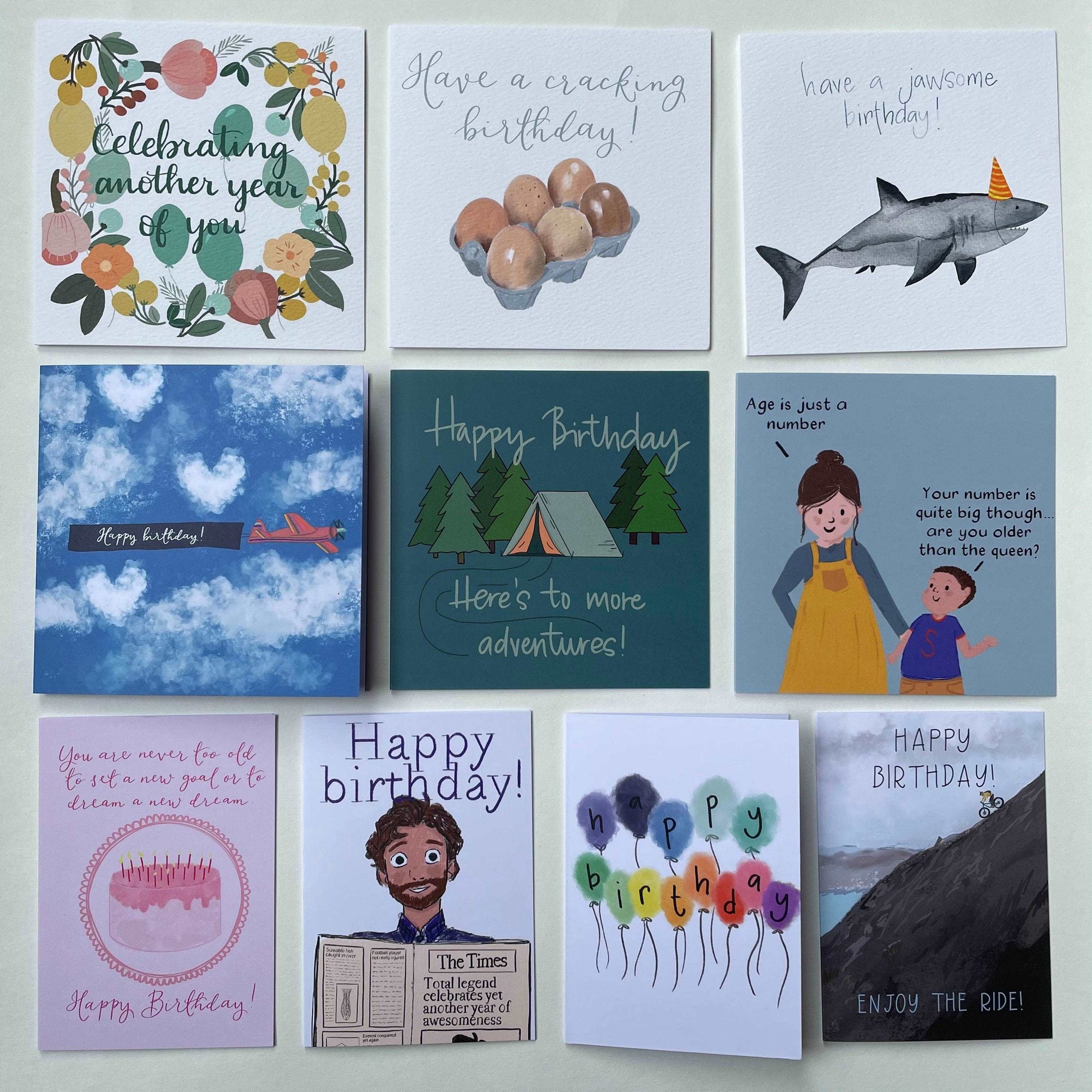 Birthday card bundle Bundle 1 And Hope Designs Greeting & Note Cards