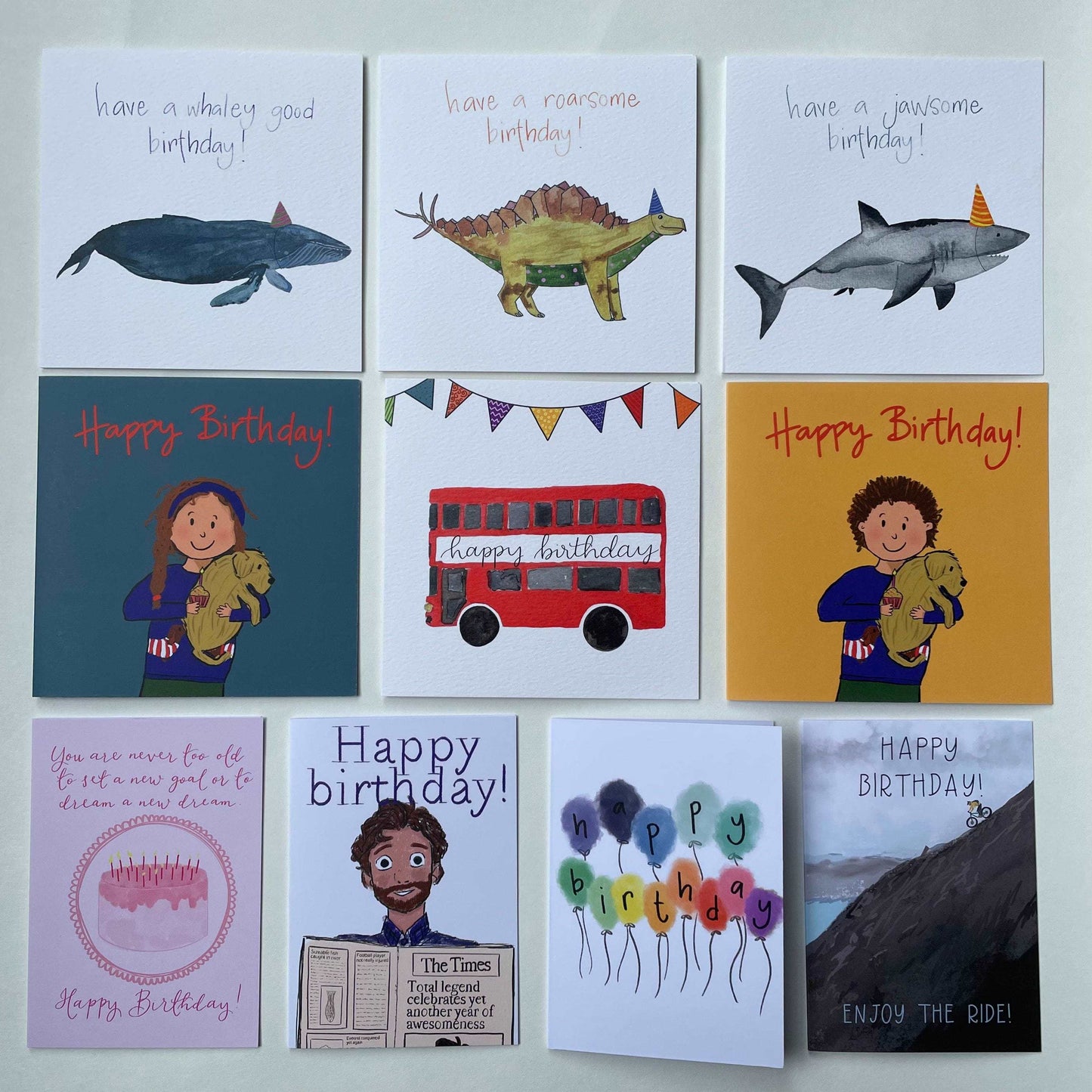 Birthday card bundle Bundle 3 And Hope Designs Greeting & Note Cards