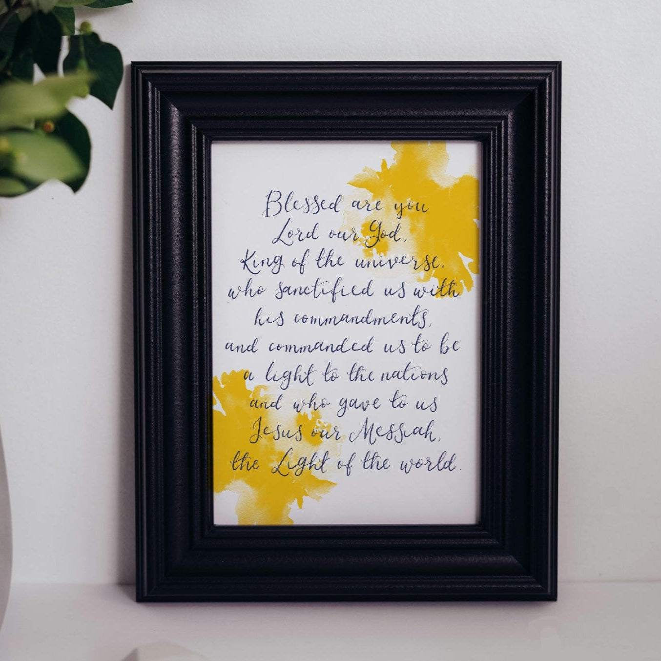 Blessed Are You Lord Our God Christian Print And Hope Designs Print