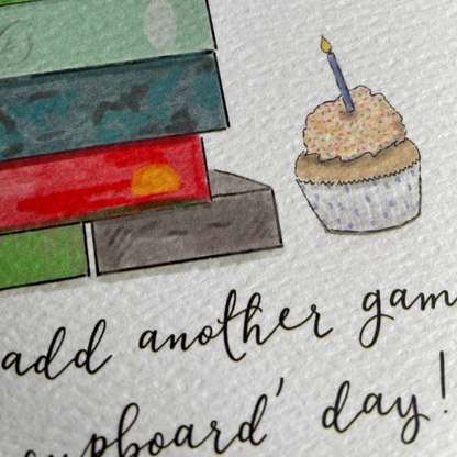 Board game birthday card And Hope Designs Cards