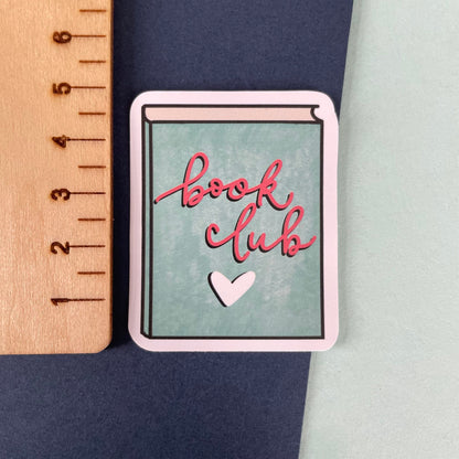 Book Club vinyl sticker And Hope Designs stickers