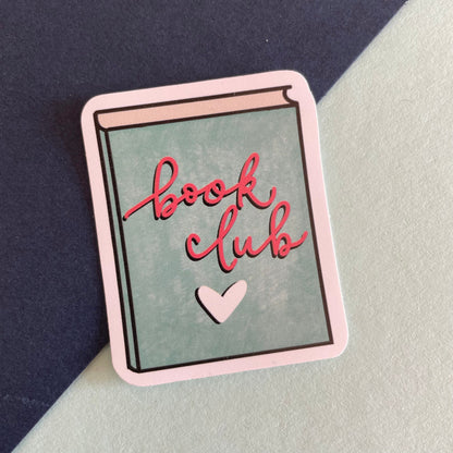 Book Club vinyl sticker And Hope Designs stickers