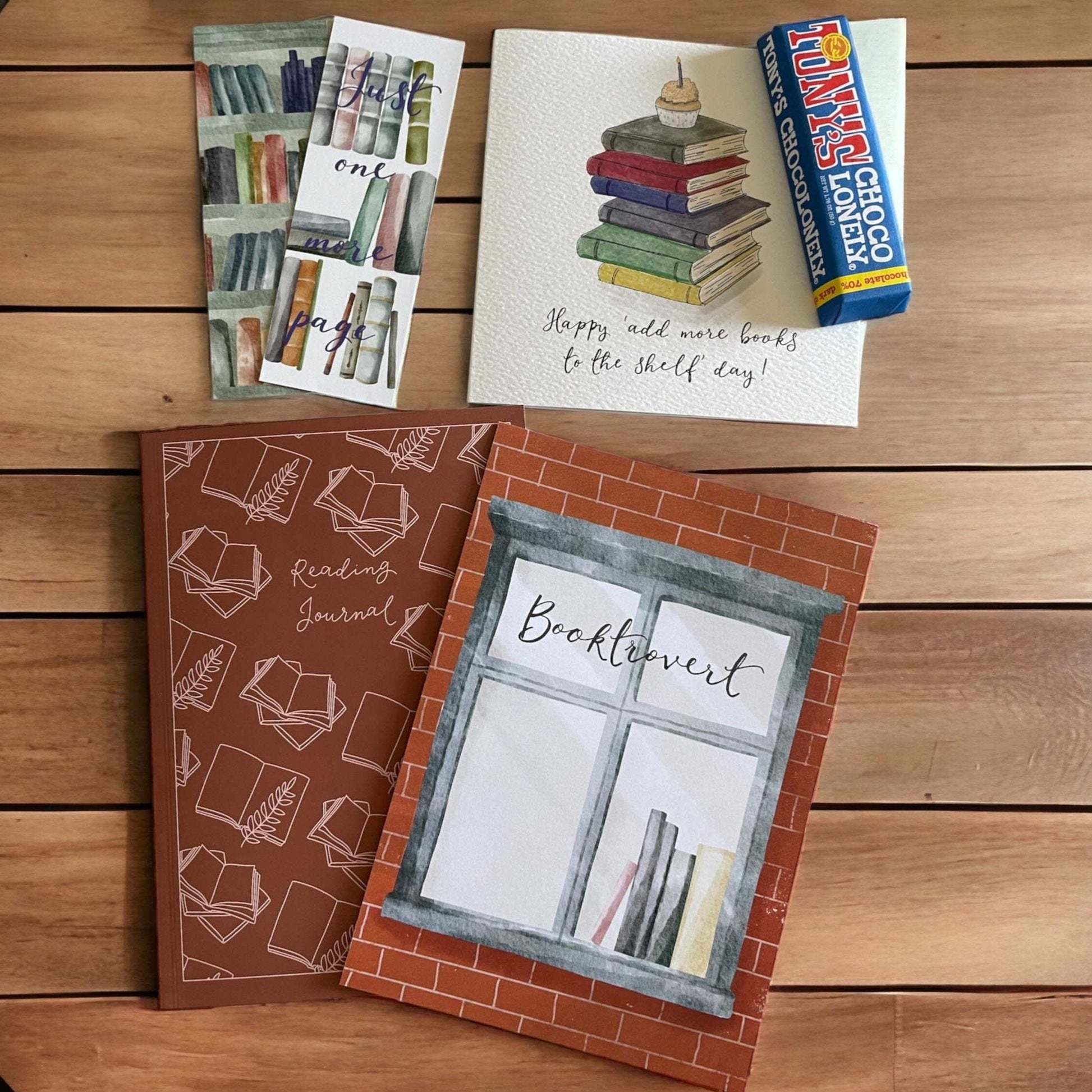 Book lover’s letterbox gift And Hope Designs Letterbox Gift