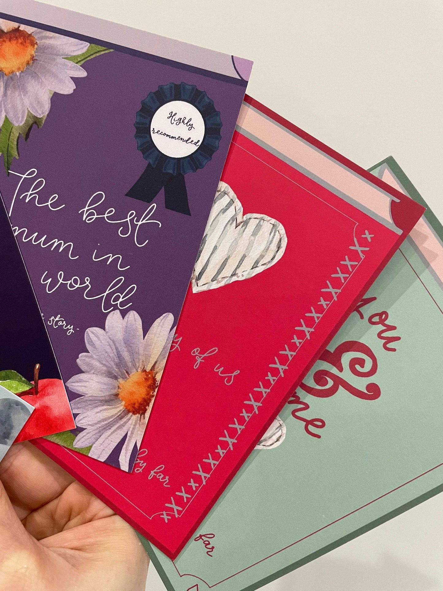 Book romantic card - you & me - my favourite story by far And Hope Designs Cards
