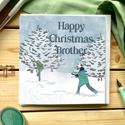 Brother Christmas Card - Scripture Option And Hope Designs Cards