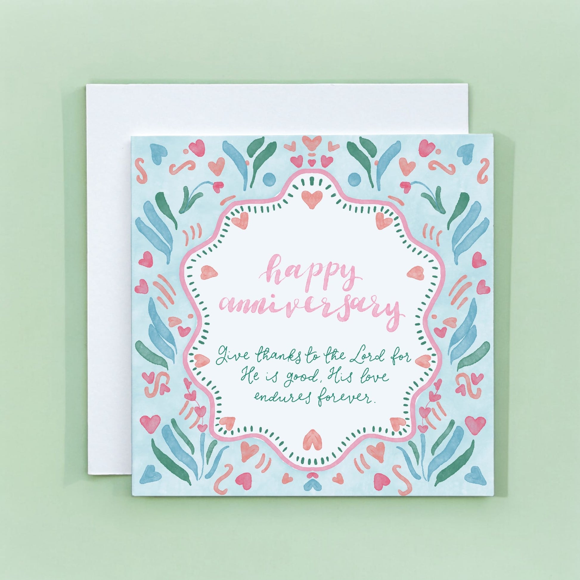 Christian Anniversary Card - Personalised And Hope Designs Cards