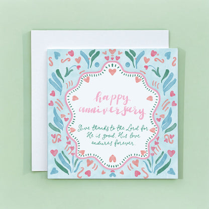 Christian Anniversary Card - Personalised And Hope Designs Cards