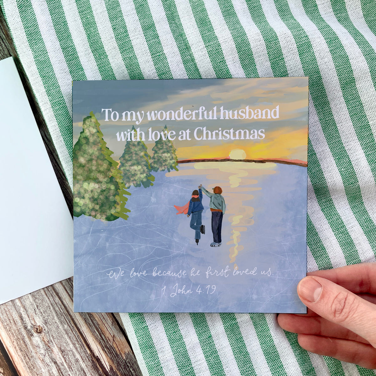 Christian Christmas Card For Husband And Hope Designs Cards