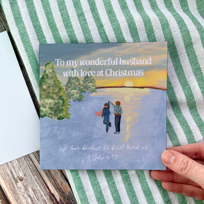Christian Christmas Card For Husband And Hope Designs Cards