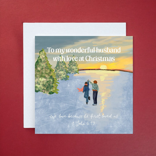 Christian Christmas Card For Husband And Hope Designs Cards
