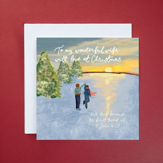 Christian Christmas Card For Wife And Hope Designs Cards