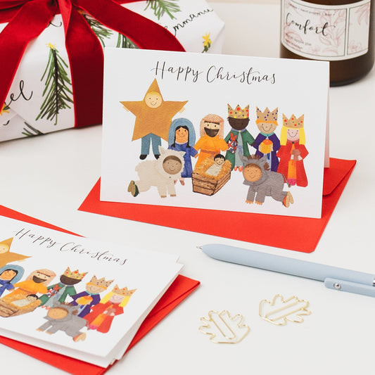 Christian Christmas Card Pack - Nativity And Hope Designs Greeting & Note Cards