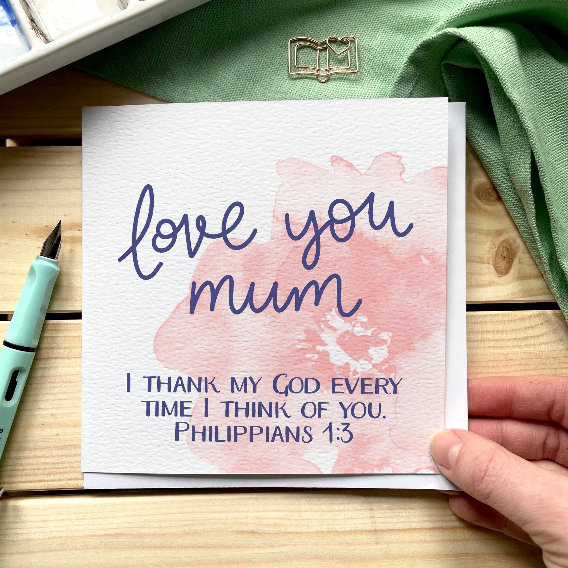Christian Mother’s Day Card - Philippians 1:3 And Hope Designs Cards