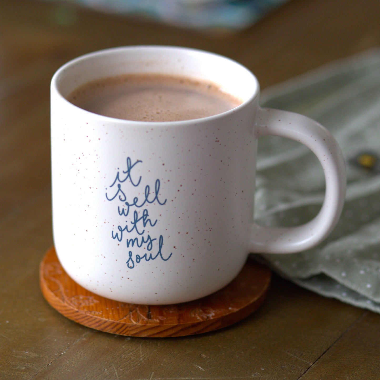 Christian Mug - It Is Well With My Soul And Hope Designs Mug