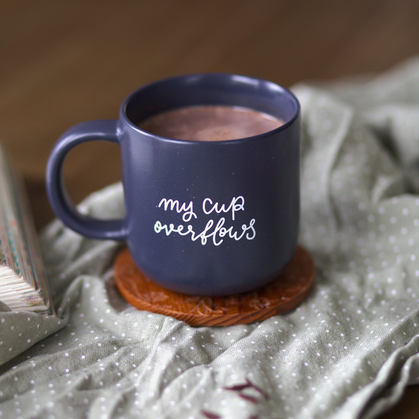 Christian Mug - My Cup Overflows And Hope Designs Mug