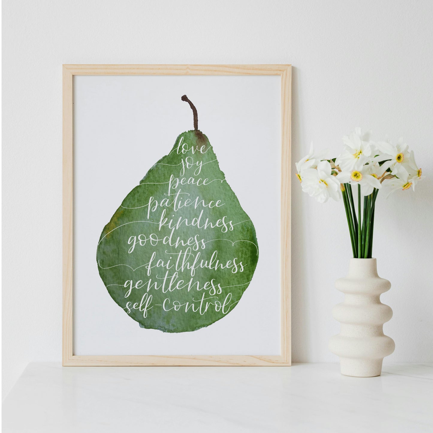 Christian Print - Fruit of the Spirit And Hope Designs Print