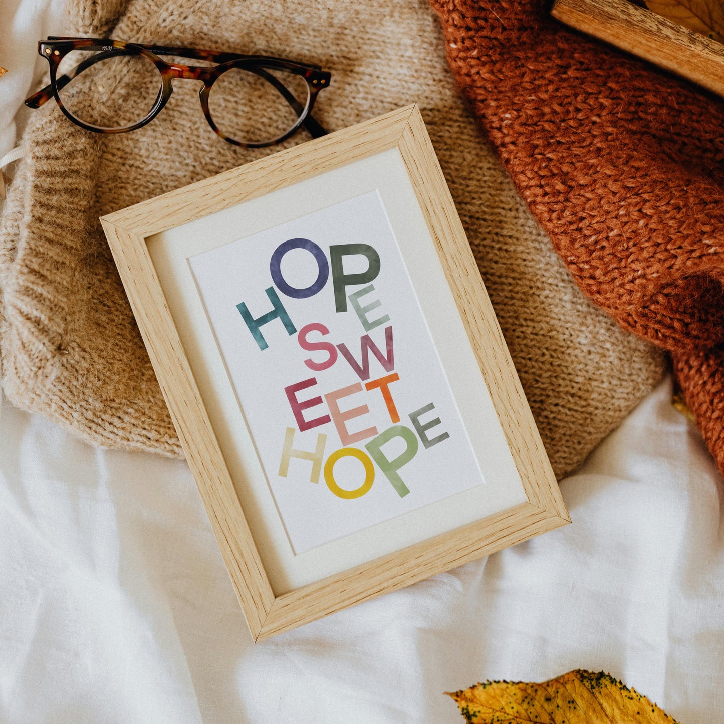 Christian Print - Hope Sweet Hope And Hope Designs Print