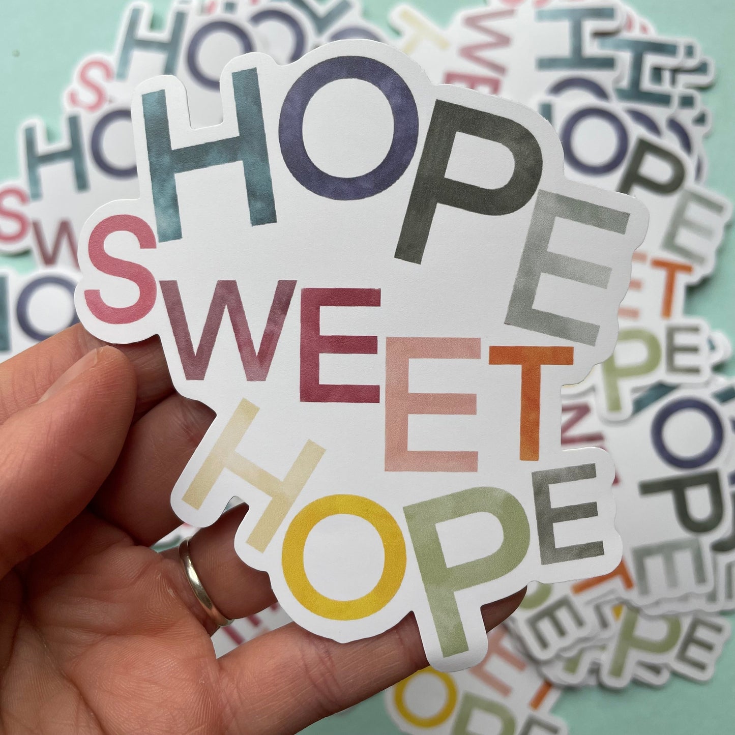 Christian vinyl sticker - Hope sweet Hope And Hope Designs stickers