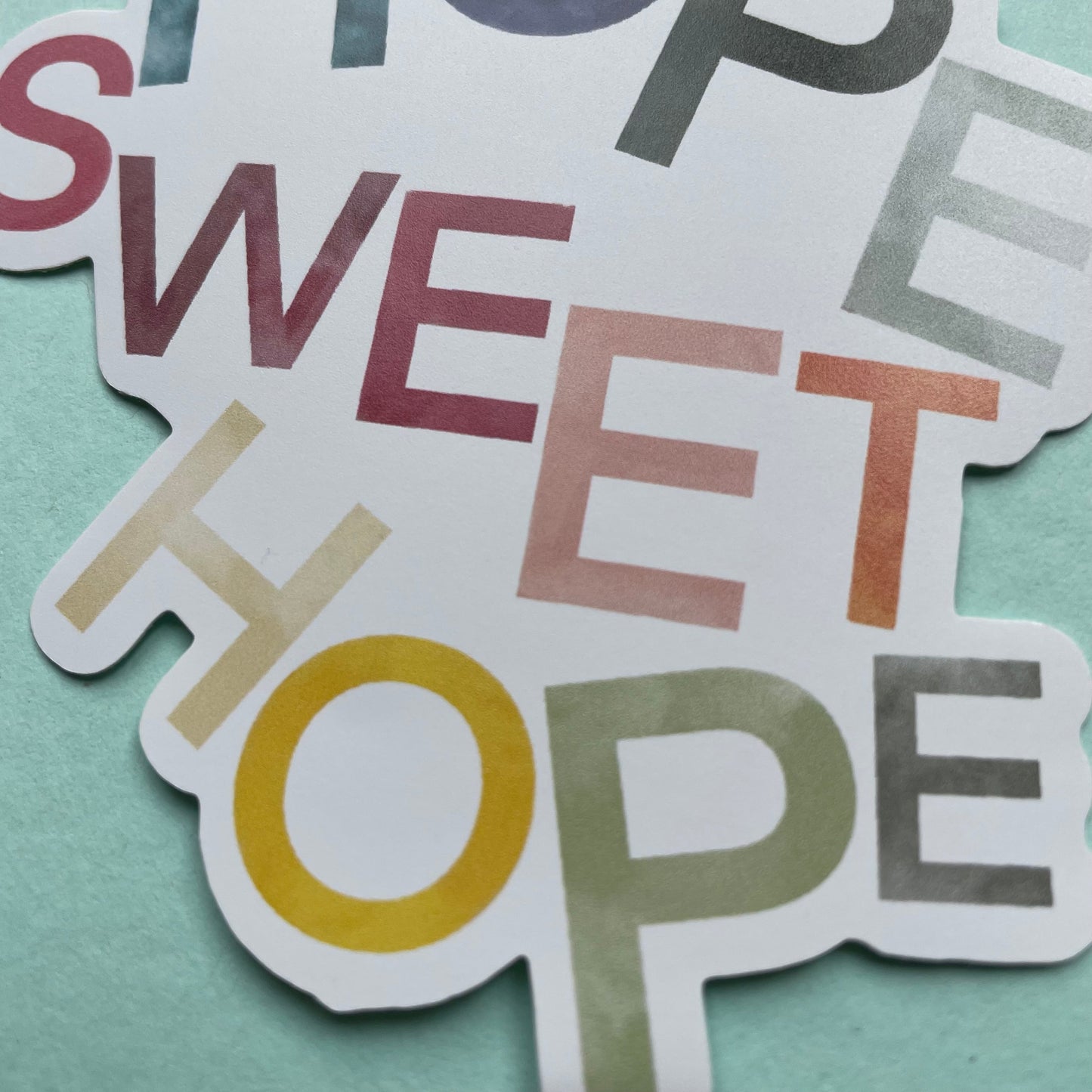 Christian vinyl sticker - Hope sweet Hope And Hope Designs stickers