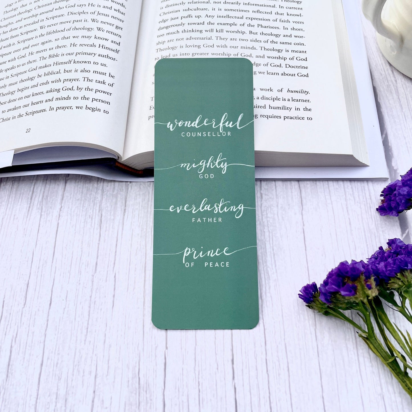 Christmas Bookmark - Isaiah 9:6 And Hope Designs Bookmark