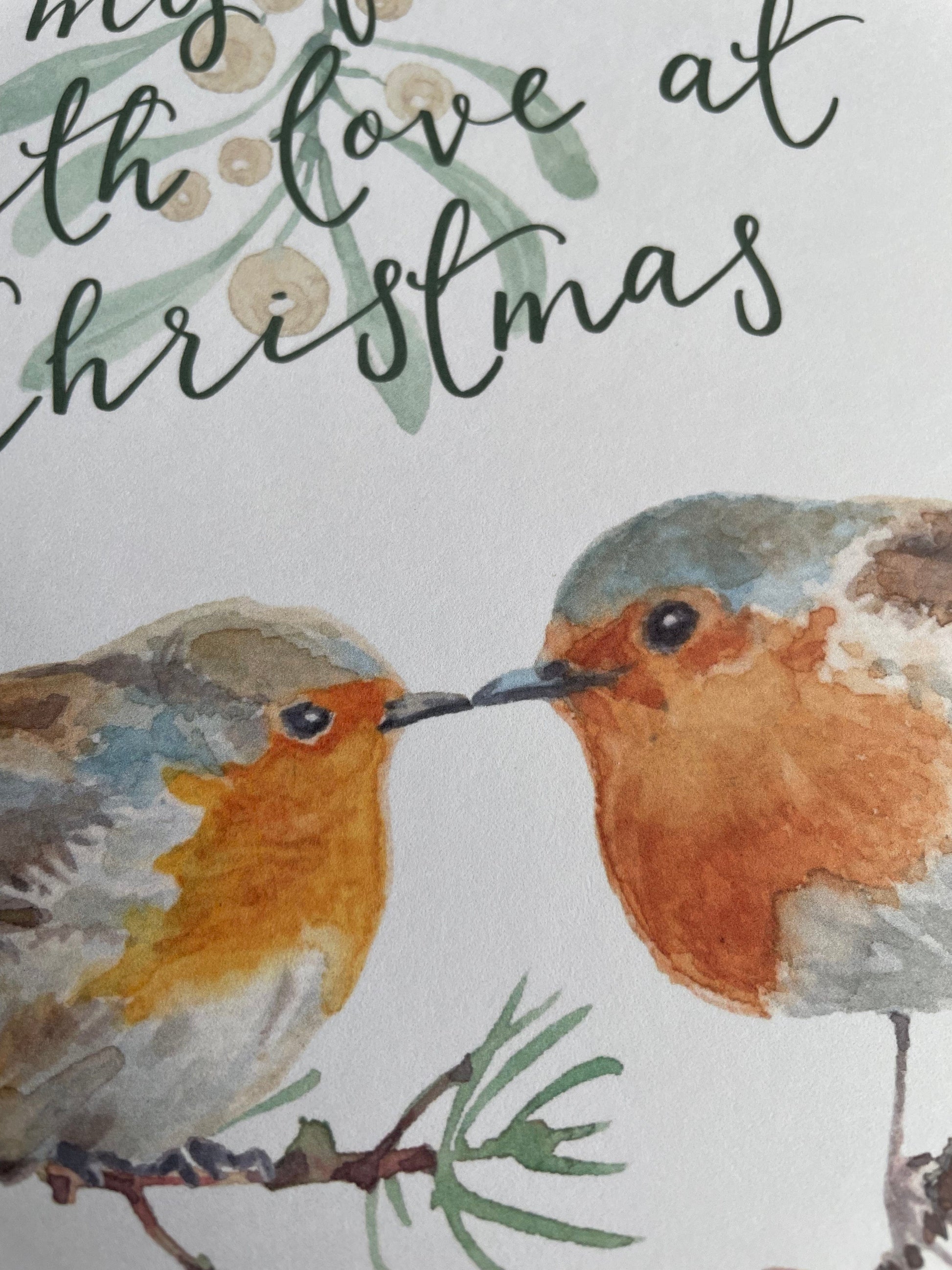 Christmas card for fiancé And Hope Designs Cards