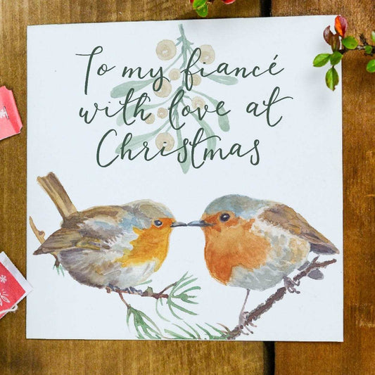 Christmas card for fiancé And Hope Designs Cards