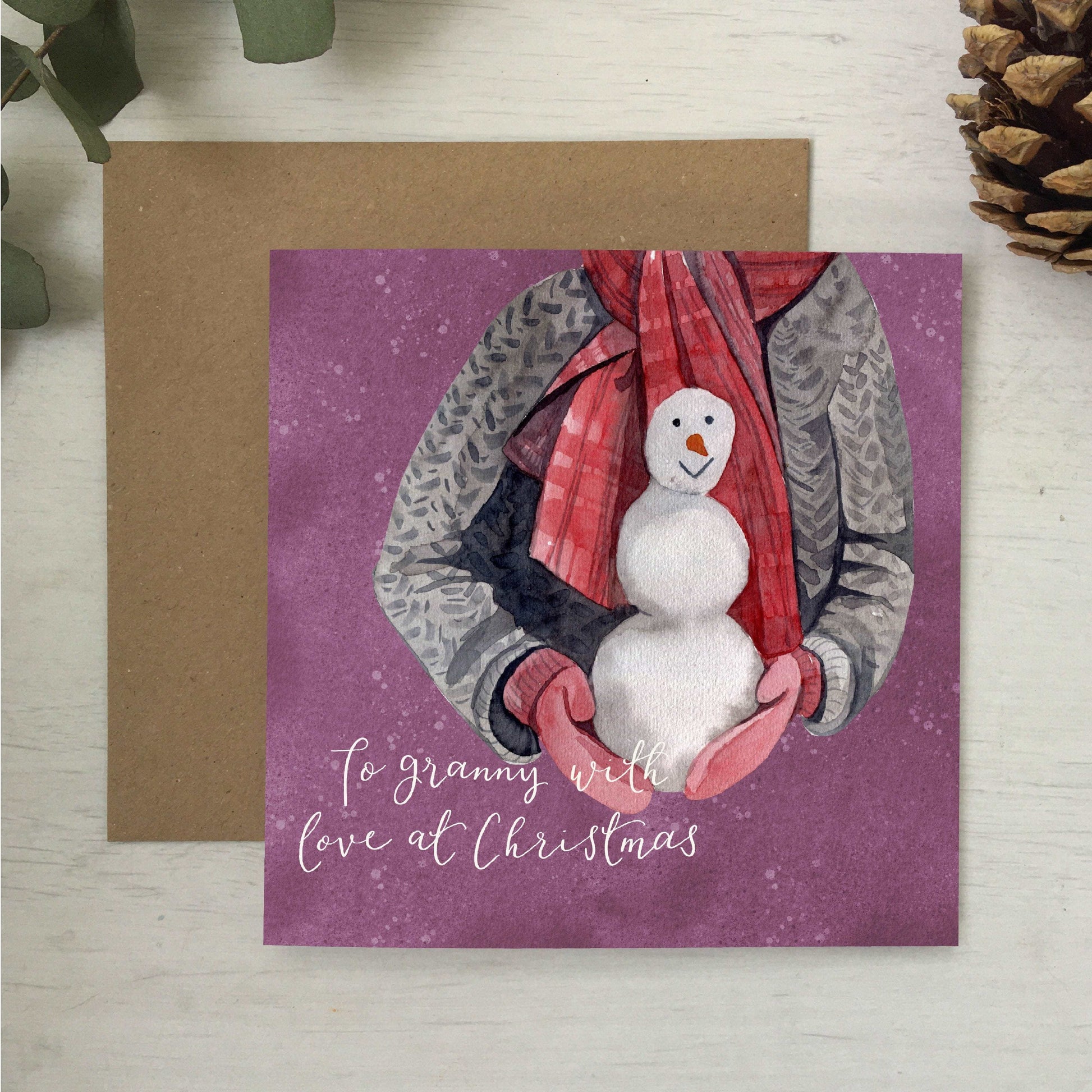 Christmas card for granny And Hope Designs Cards
