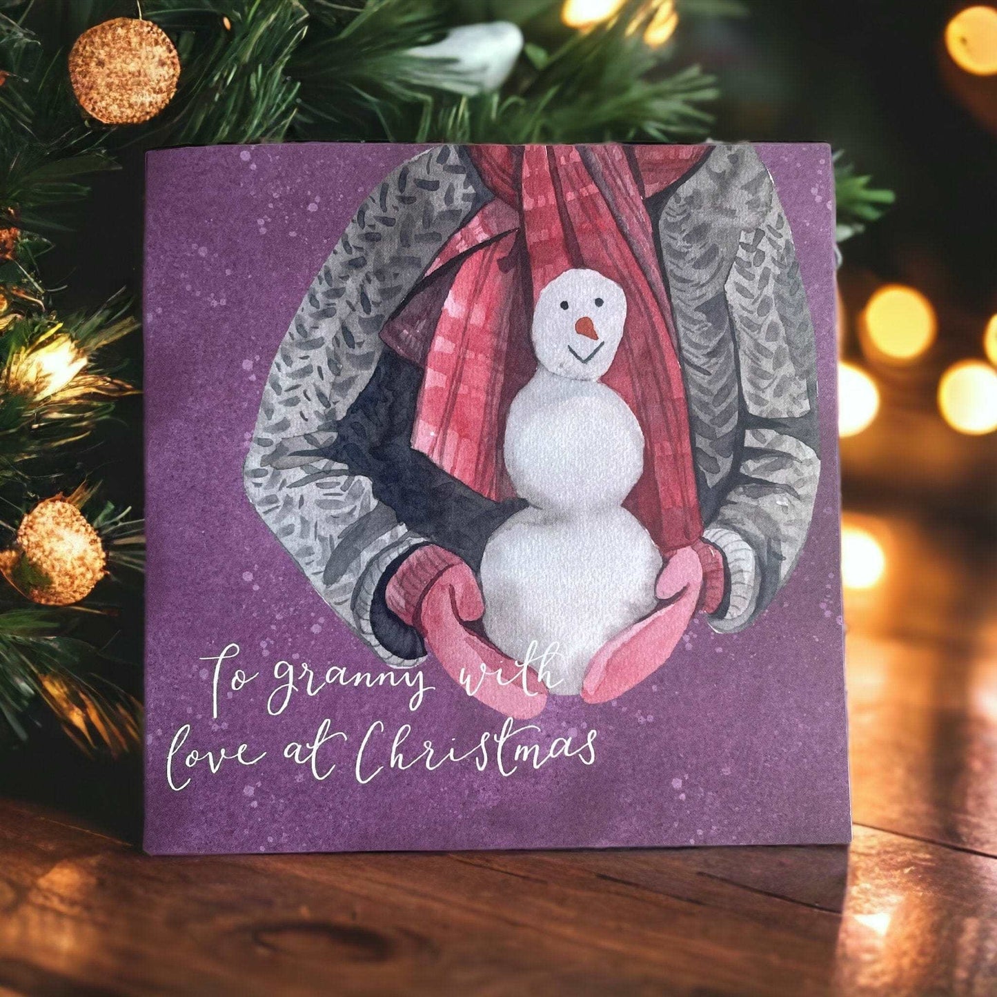 Christmas card for granny And Hope Designs Cards