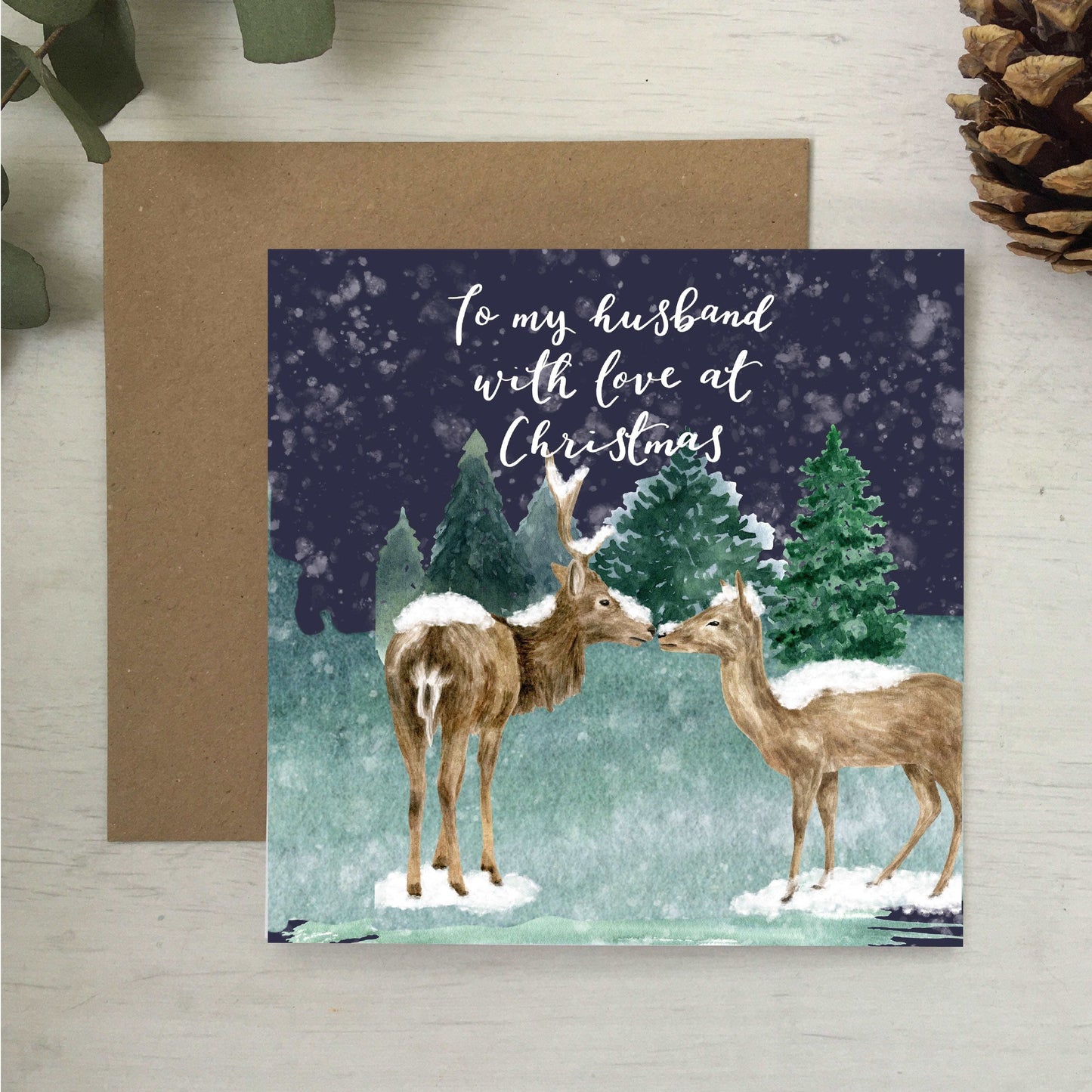 Christmas card for husband And Hope Designs Cards