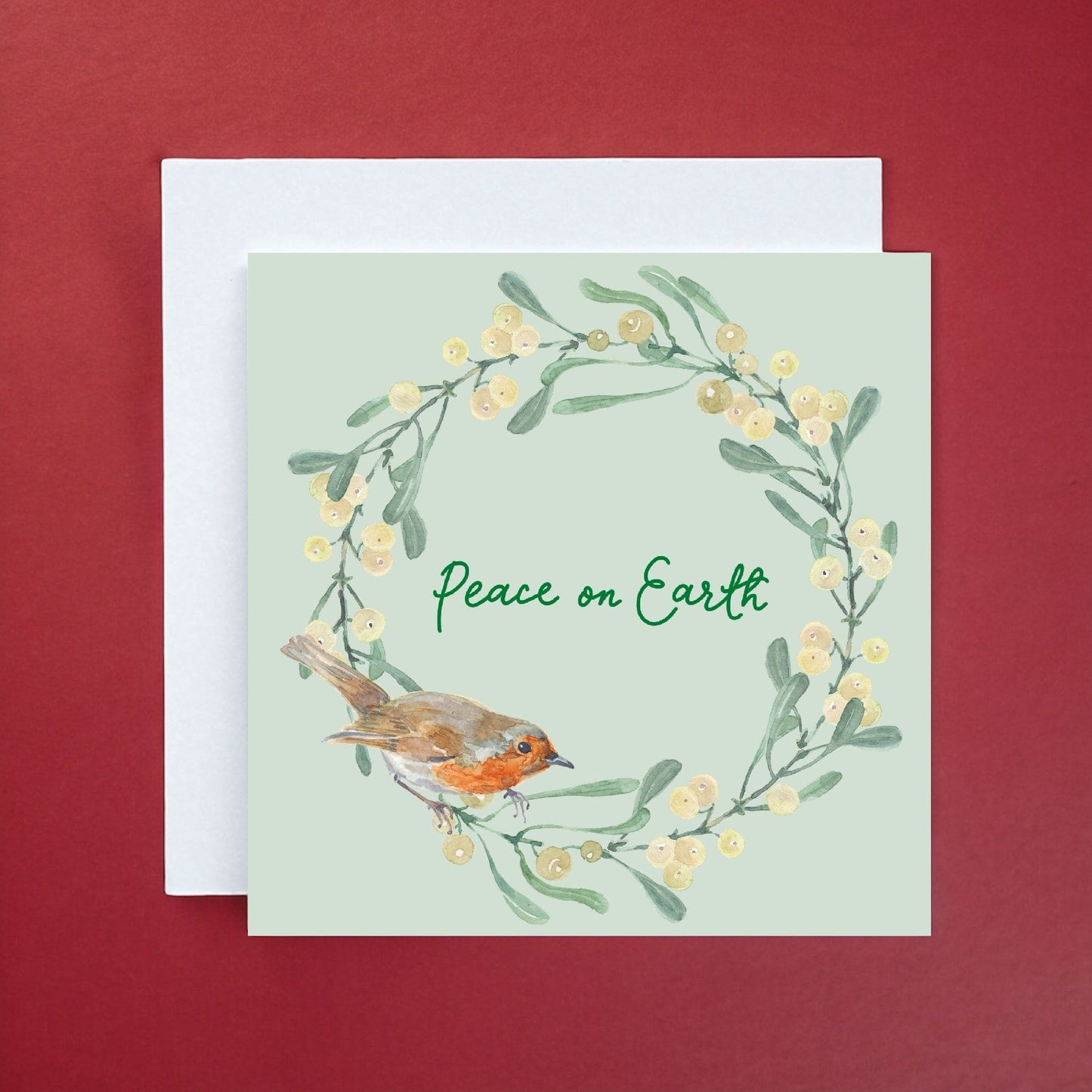 Christmas card pack - Peace on Earth Robin And Hope Designs Cards