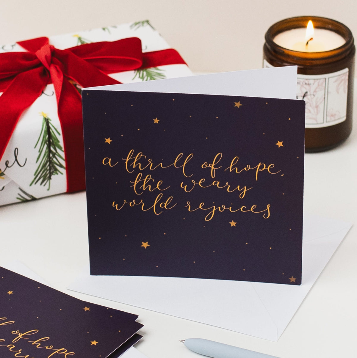 Christmas cards - Christian carols And Hope Designs Cards