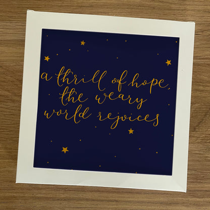 Christmas cards - Christian carols And Hope Designs Cards