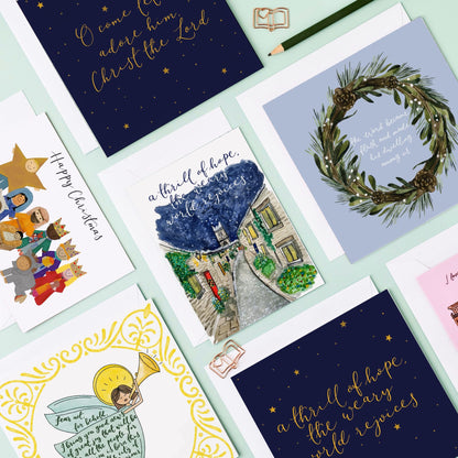 Christmas cards - Christian carols And Hope Designs Cards