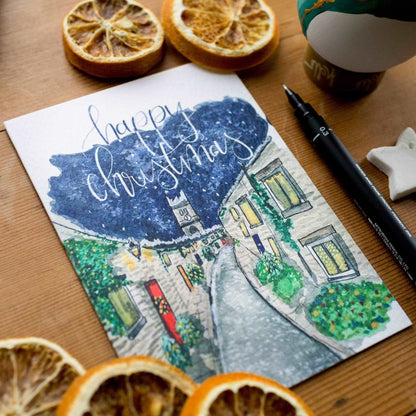 Christmas cards - Edinburgh - Happy Christmas Pack of 4 And Hope Designs Cards