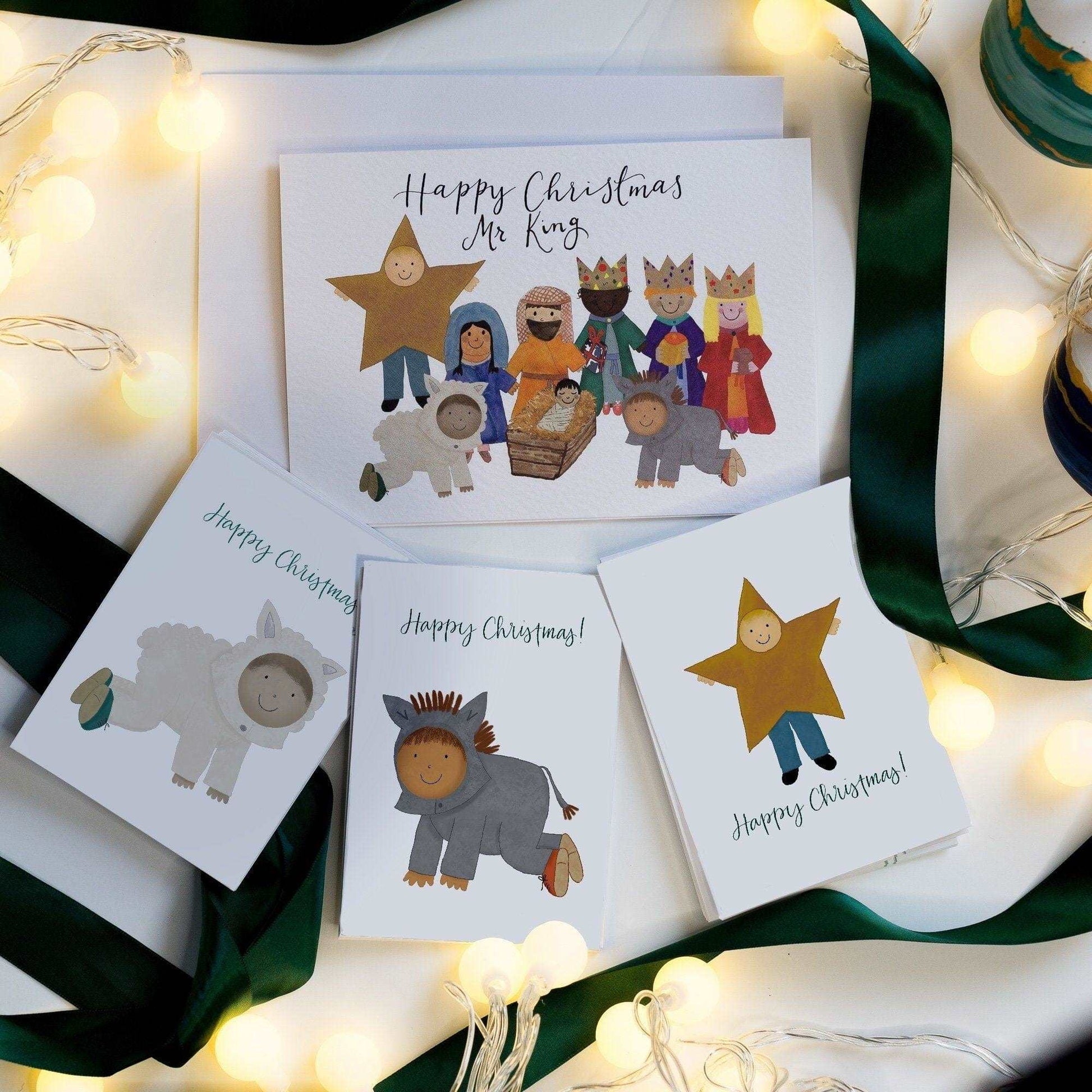 Christmas cards - teacher & classmates And Hope Designs Cards