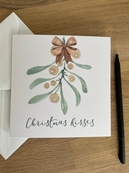 Christmas Kisses card And Hope Designs Cards
