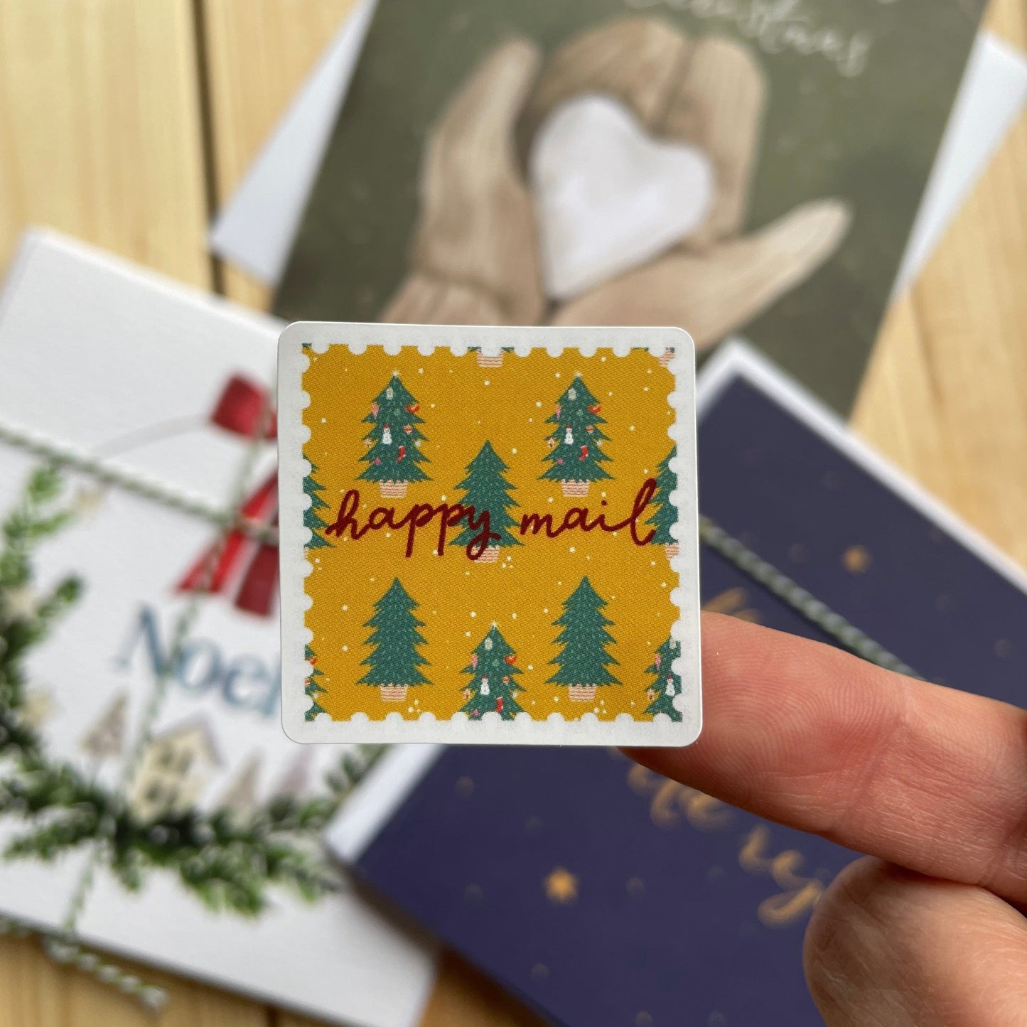 Christmas stickers - Happy Mail And Hope Designs stickers