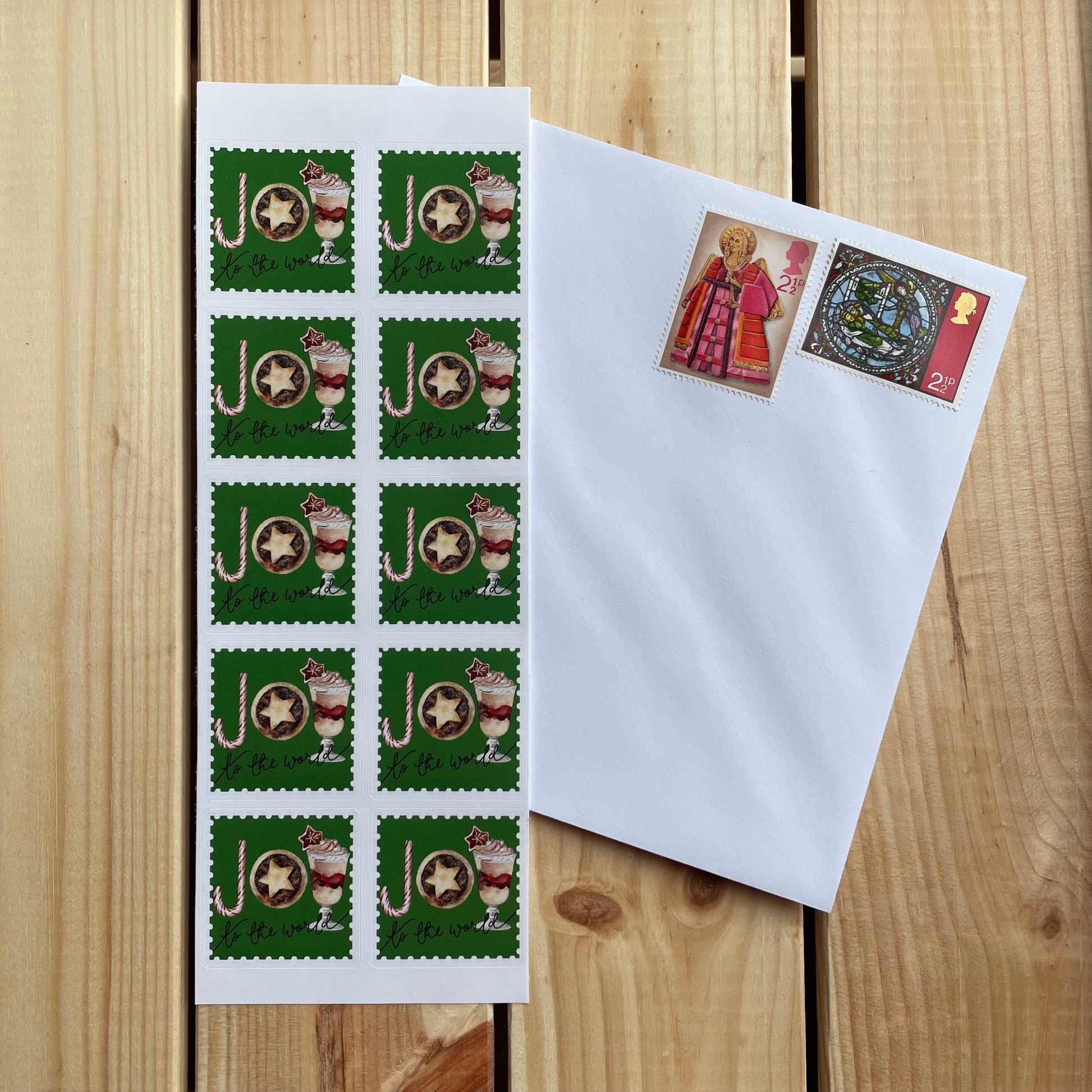 Christmas stickers - Joy to the World And Hope Designs stickers