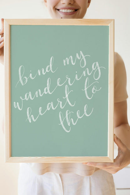 Come Thou Fount Christian Print And Hope Designs Print