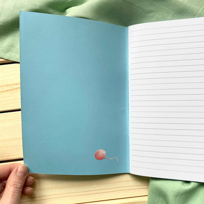 Cool cats A5 lined notebook And Hope Designs Notebook