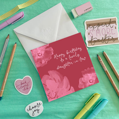 Daughter-in-law Birthday Card And Hope Designs Cards