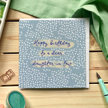 Daughter-In-Law Birthday Card - Daisies And Hope Designs Cards