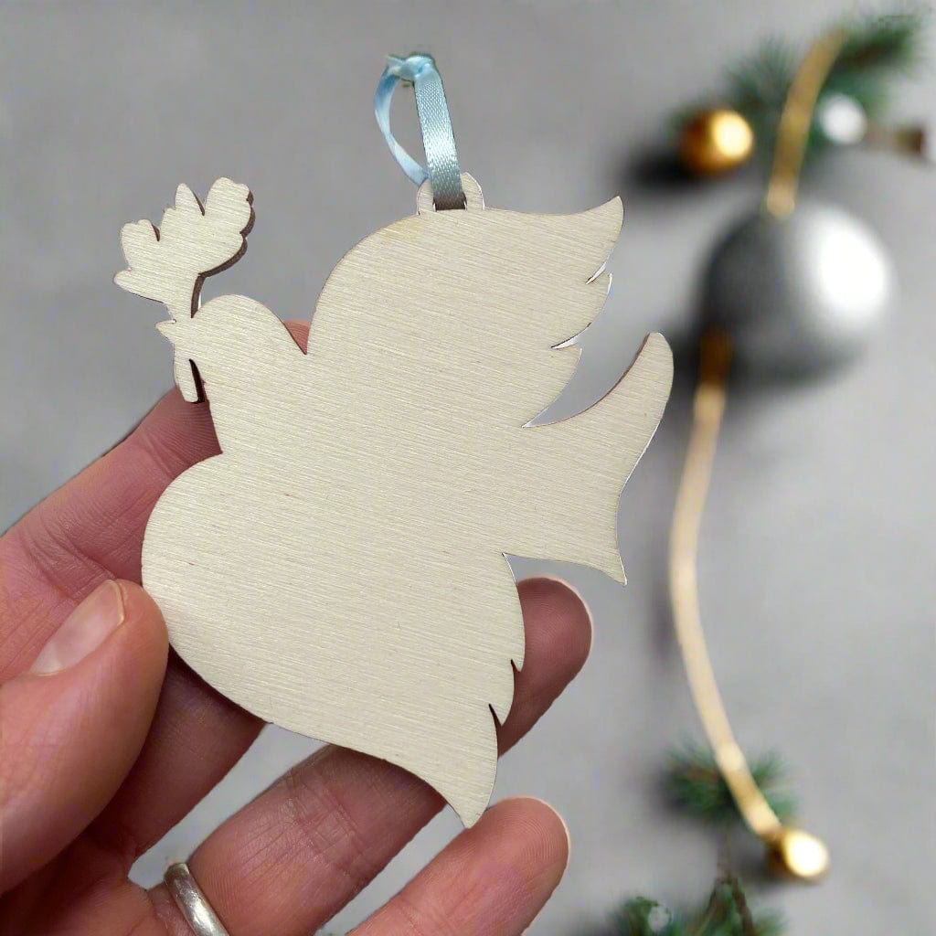 Dove Christian Christmas Decoration And Hope Designs Baubles