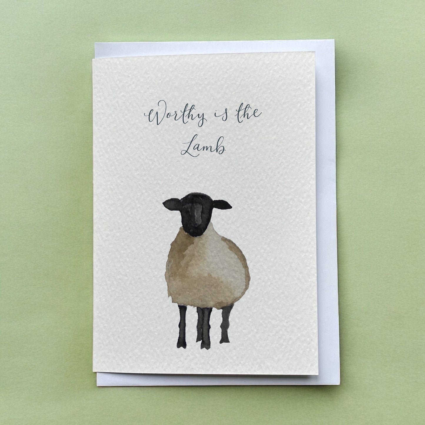 Easter Worthy is the Lamb card And Hope Designs Greeting & Note Cards