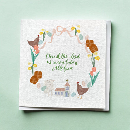 Easter Wreath Christian Card And Hope Designs Cards