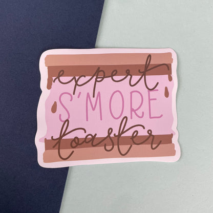 Expert S'more Toaster Vinyl Sticker And Hope Designs stickers