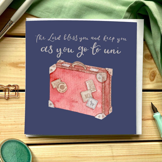 Going to university card, Christian card And Hope Designs Cards