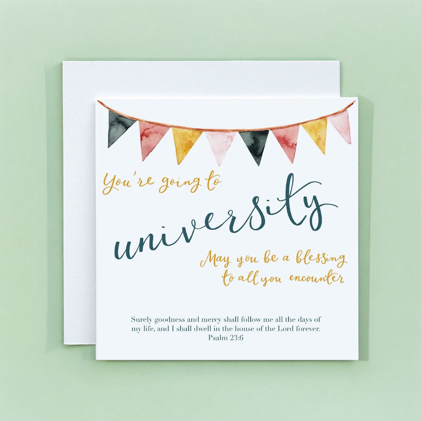 Going to university Christian card And Hope Designs Cards