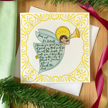 Good News Angel Christian Christmas Card Pack And Hope Designs Cards