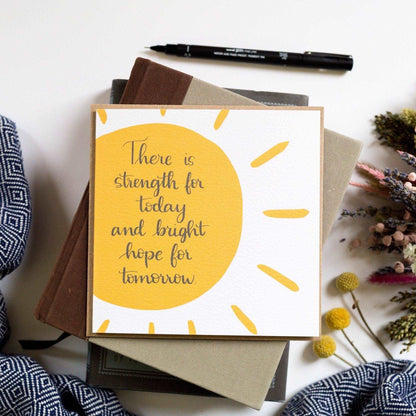 Great is thy faithfulness Christian encouragement card And Hope Designs Cards